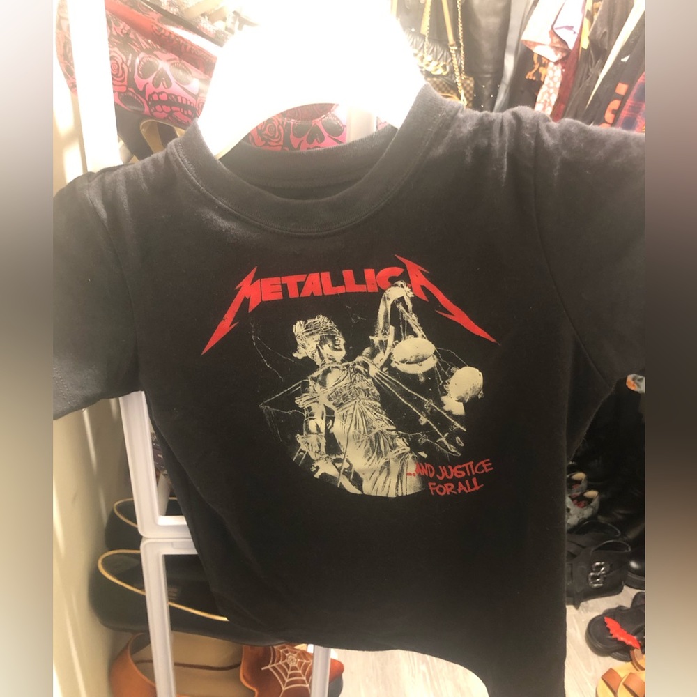 Metallica baby tee